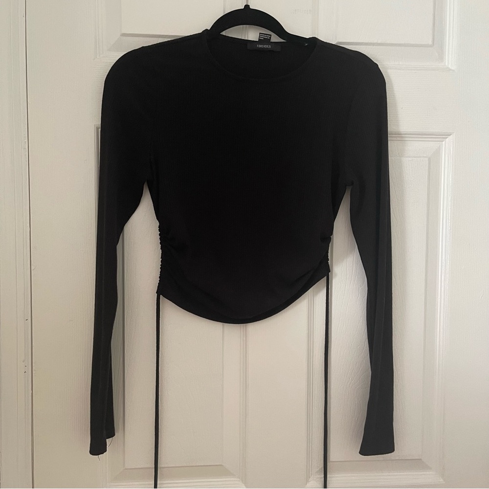 Forever 21 Open Back Crop Top